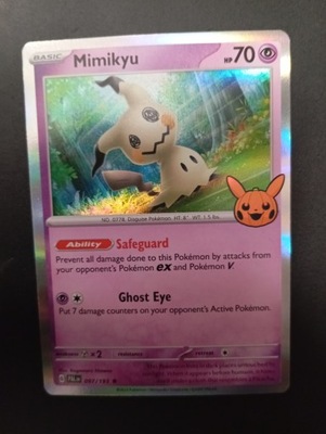 Mimikyu HOLO Trick or Trade 2023 rok POKEMON TCG