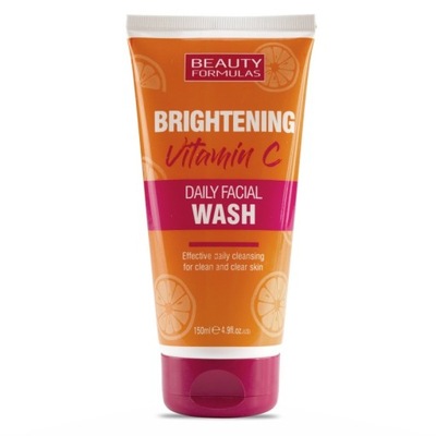 Beauty Formulas Brightening Vitamin C Rozjaśniający Żel do mycia twarzy