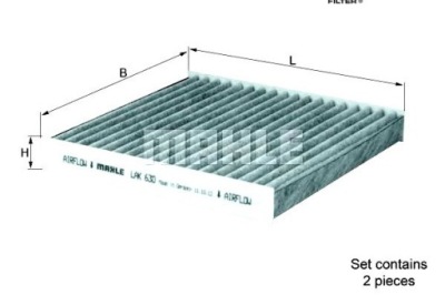 Knecht фільтр салонний alpina xd3 3.0 biturbo привід фото №1