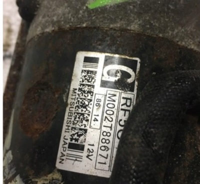 Стартер mazda 5 6 2.0 citd rf5c moo2t88671 фото №1