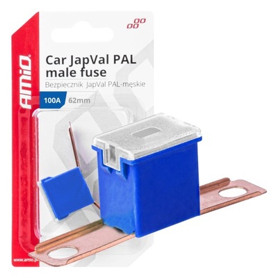 SAUGIKLIS AUTOMOBILINIS JAPVAL PAL VYRIŠKAS 62MM 100A AMIO-03433 