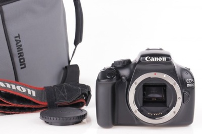 Lustrzanka Canon EOS 1100D korpus, przebieg 6014 zdjęć