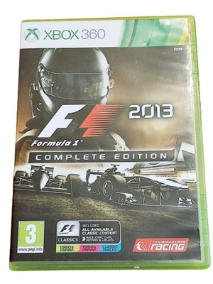 XBOX 360 F1 2013 COMPLETE EDITION FORMULA PL X360