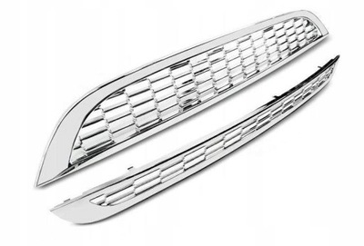 Решітка радіатора mini cooper 01-06 r50 r53 s-type хром фото №1