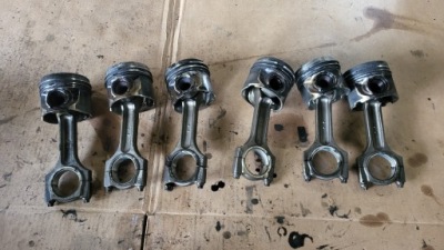 Bmw e60 e61 525d 2.5d поршень шатун фото №1