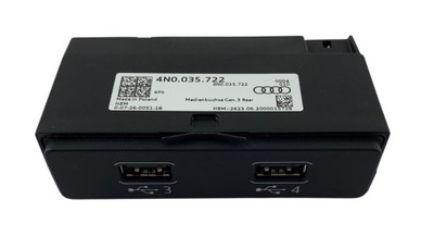Інтерфейс модуль usb 4n0035722 audi q8 фото №1