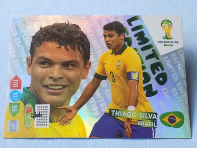 KARTA LIMITED THIAGO SILVA WORLD CUP BRASIL