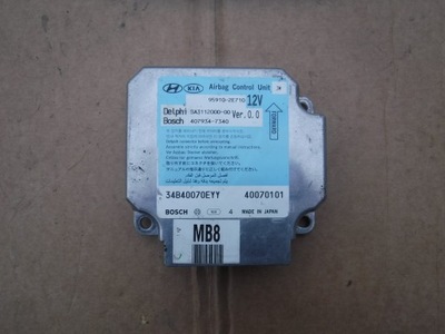 Модуль подушка безпеки hyundai tucson i 95910-2e710 фото №1