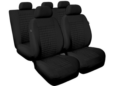 FORRO UNIVERSALES DE AUTOMÓVIL MODERN MC1 NEGRAS PARA SEAT LEON  