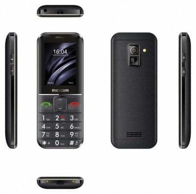 Telefon komórkowy Maxcom MM735 32 MB 2G czarny