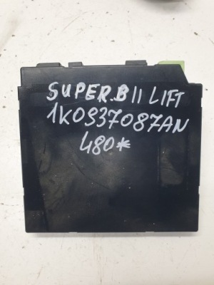 Модуль комфорту skoda superb ii lift 1k0937087an фото №1