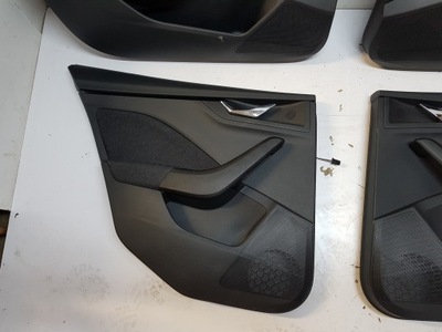 Skoda kamiq обивка дверь левый задняя фото №1