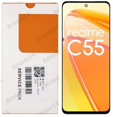 REALME C55 RMX3710 ORYGINALNY WYŚWIETLACZ LCD