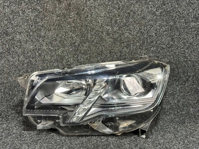 Peugeot rifter лампа левая перед передняя h7 линза + led 9816827280 фото №1