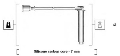 Набор трубопровод зажигания magneti marelli 941255180828 фото №1