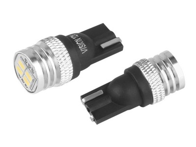 LUZ VISION W5W 12V 10X 3030 CANBUS, BLANCA  