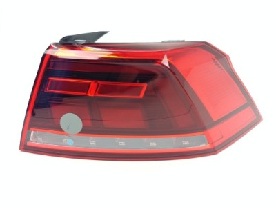 Лампа правий задня задня led vw passat b8 lift sedan фото №1