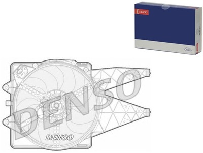Denso вентилятор радиатора fiat grande punto 1.3 d фото №1