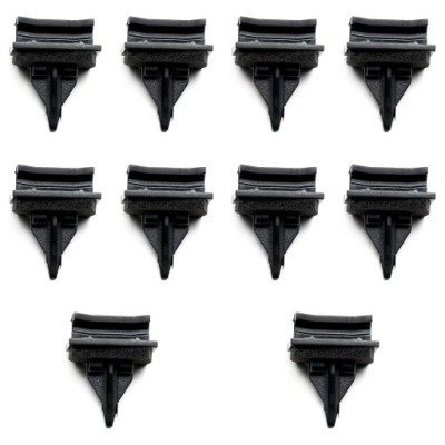 10x кліпса накладки передньої скло до ford transit 2000- фото №1