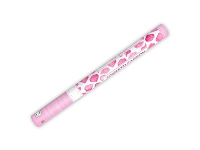 TUBA WYSTRZAŁOWA PŁATKI RÓŻ RÓŻOWE 60cm