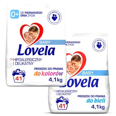 LOVELA BABY Proszek do prania dla dzieci i niemowląt. 8,2 kg HIPOALERGICZNY