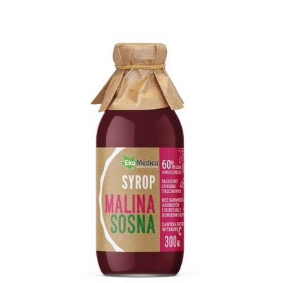 EKAMEDICA MALINA, SOSNA Syrop - 300 ml