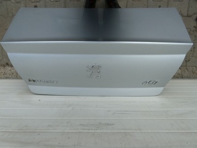 Крышка багажника задняя багажника peugeot 407 фото №1