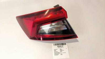 Лампа ліва задня 57a945207 skoda karoq lift фото №1