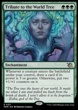 Karta Magic: The Gathering Tribute to the World Tree G WIZARDS OF THE COAST