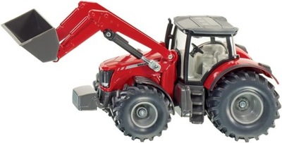 Traktor Massey Ferguson 8690 ładowaczem czołowym Model 1/50 SIKU 1985