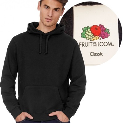 BLUZA Z KAPTUREM - FRUIT OF THE LOOM - CLASSIC 3XL