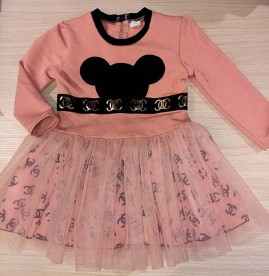 Sukienka z tiulem Mickey r. 98