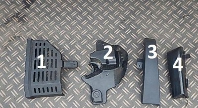 Mitsubishi lancer x защита молдинг фото №1