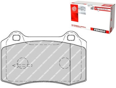 Гальмівні колодки гальмівні volvo s60 i v70 ii jaguar s-type фото №1