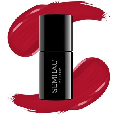 Semilac 401 Raspberry Wine UV LED Lakier Hybrydowy do paznokci 7ml SEOL