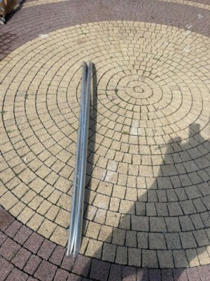 Рейлинг крышный seat altea xl 2008- хром комплект фото №1