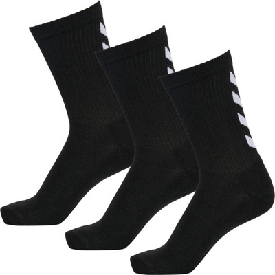 SKARPETY HUMMEL FUNDAMENTAL 3-PACK SOCK czarne 022140-2001 r. 36-40