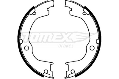 ZAPATAS DE TAMBOR DE FRENADO TOMEX BRAKES TX 22-77  