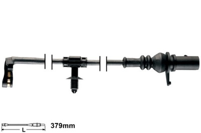 ATE SENSOR DESGASTE ZAPATAS DE FRENADO PARTE TRASERA AUDI A8 D5 Q7 Q8 VW  