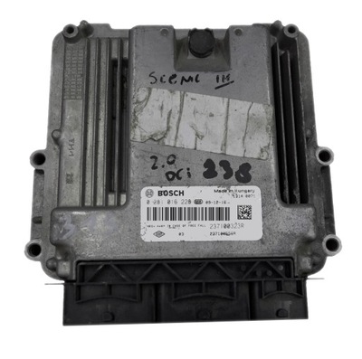 Блок управления renault scenic 0281016228 237100323r фото №1