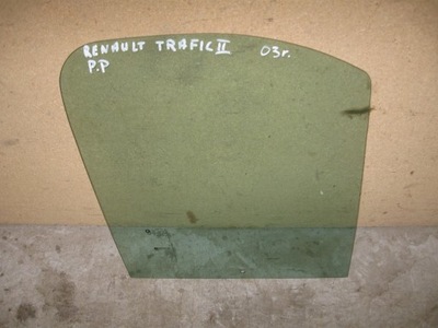 Стекло дверь правый перед renault trafic ii 2 фото №1