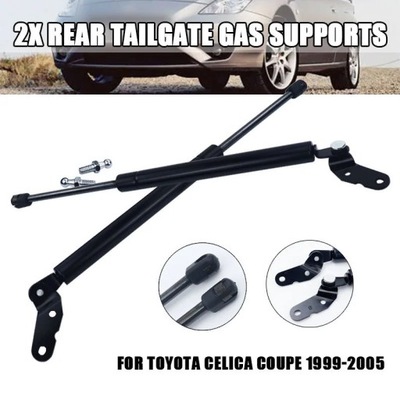 2 PIEZAS CAR REAR BOOT TAILGATE GAS SUPPORT RESTYLING STRUTS FIT TOYOTA CELICA ~70042  