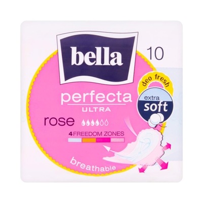 Bella Perfecta Ultra Rose Podpaski higieniczne 10
