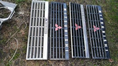 Решётка радиатора решётка радиатора радиатора mitsubishi pajero i montero фото №1