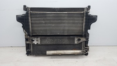 Mercedes ml w164 3.0 v6 радіатор комплект фото №1