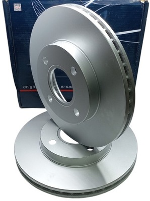 2x тормозные диски тормозные osi перед ford ka fiesta iv v focus fusion puma mazda 2 фото №1