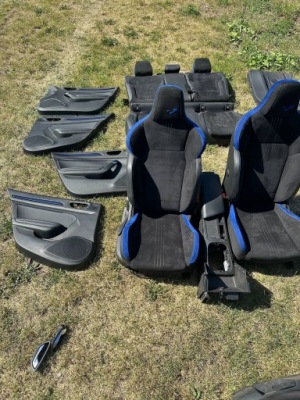 Сидіння заднє сидіння обшивки салон megan iv gt kombi алькантара шкіра фото №1