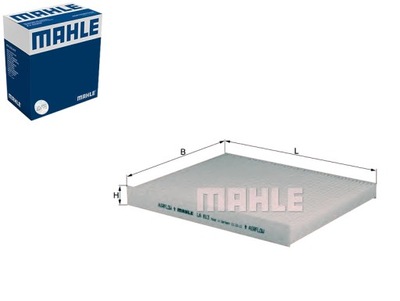 MAHLE FILTRO DE CABINA CF11152 CU23009 ELR7286 AH330  