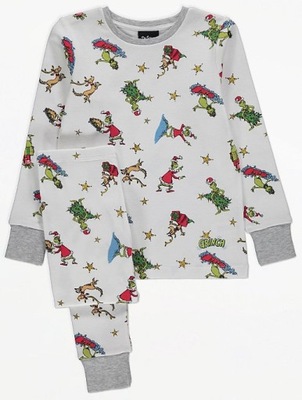 GEORGE świąteczna piżama GRINCH 0-3 m/ 56-62 cm