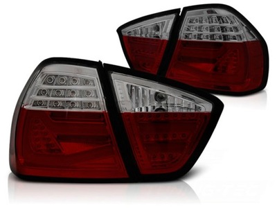 FAROS DIODOWE BMW E90 05-08 RED SMOKE DIODO LUMINOSO LED BAR  